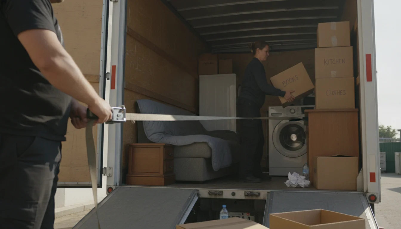 How to Load a Moving Truck: Size, Gear, Safe Stacking, and Timing